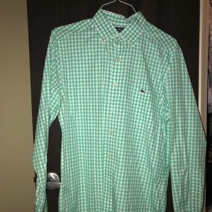 Seafoam Vineyard Vines Medium Buttondown - Men’s